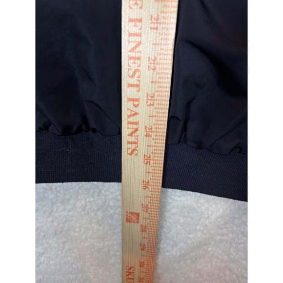 Cutter & Buck Navy Pullover Sweatshirt L/G Polyester V-Neck Embroidered Sonnenal - Picture 8 of 16